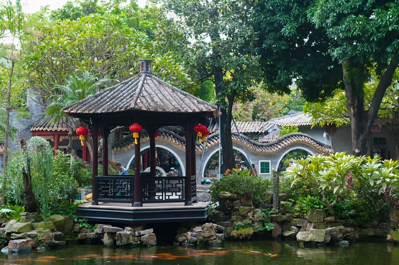 岭南园林的璀璨明珠,领略山清水秀绝美景色,品味百年建筑美学