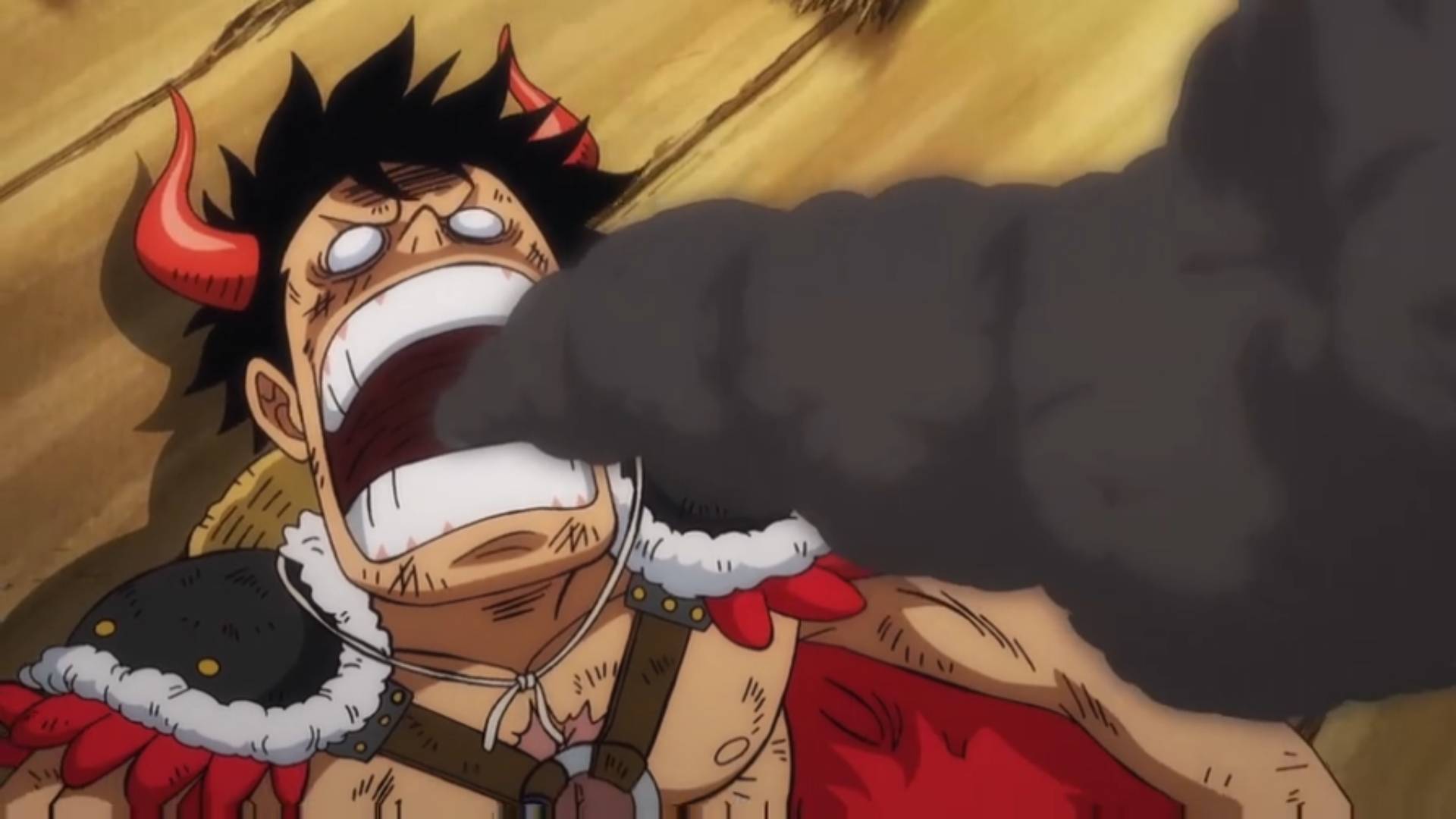 海贼王986集:六皇阿普一战封神,砍伤索隆,炸晕路飞,太帅气了