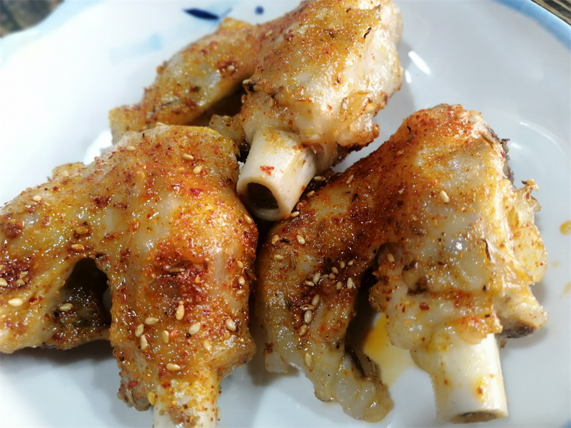 烤出来的羊拐脖品出来的名小吃