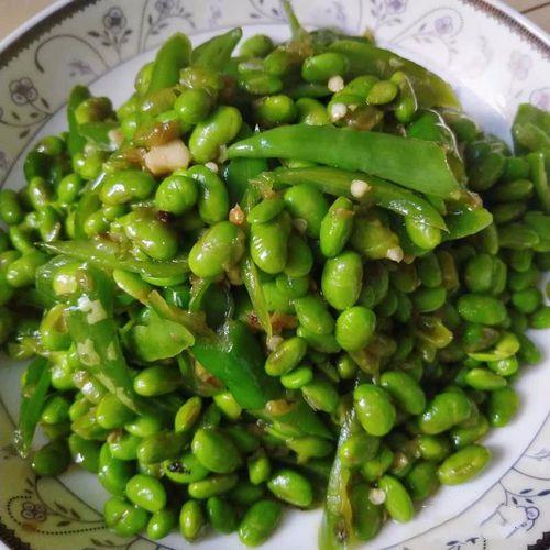 1.食材安全问题 作为一个江西人,我非常喜欢吃青椒炒毛豆