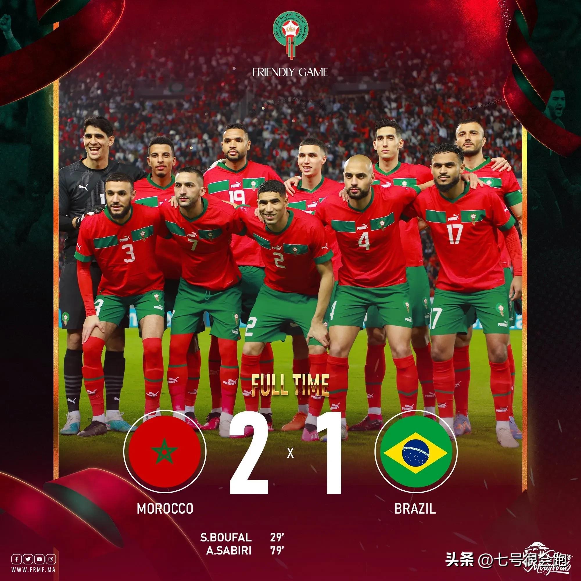 摩洛哥世界足球排名(摩洛哥世界足球排名葡萄牙第几)