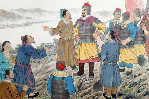 宋朝名臣张咏检阅部队时,士兵们向他三呼万岁,他的做法十分高明