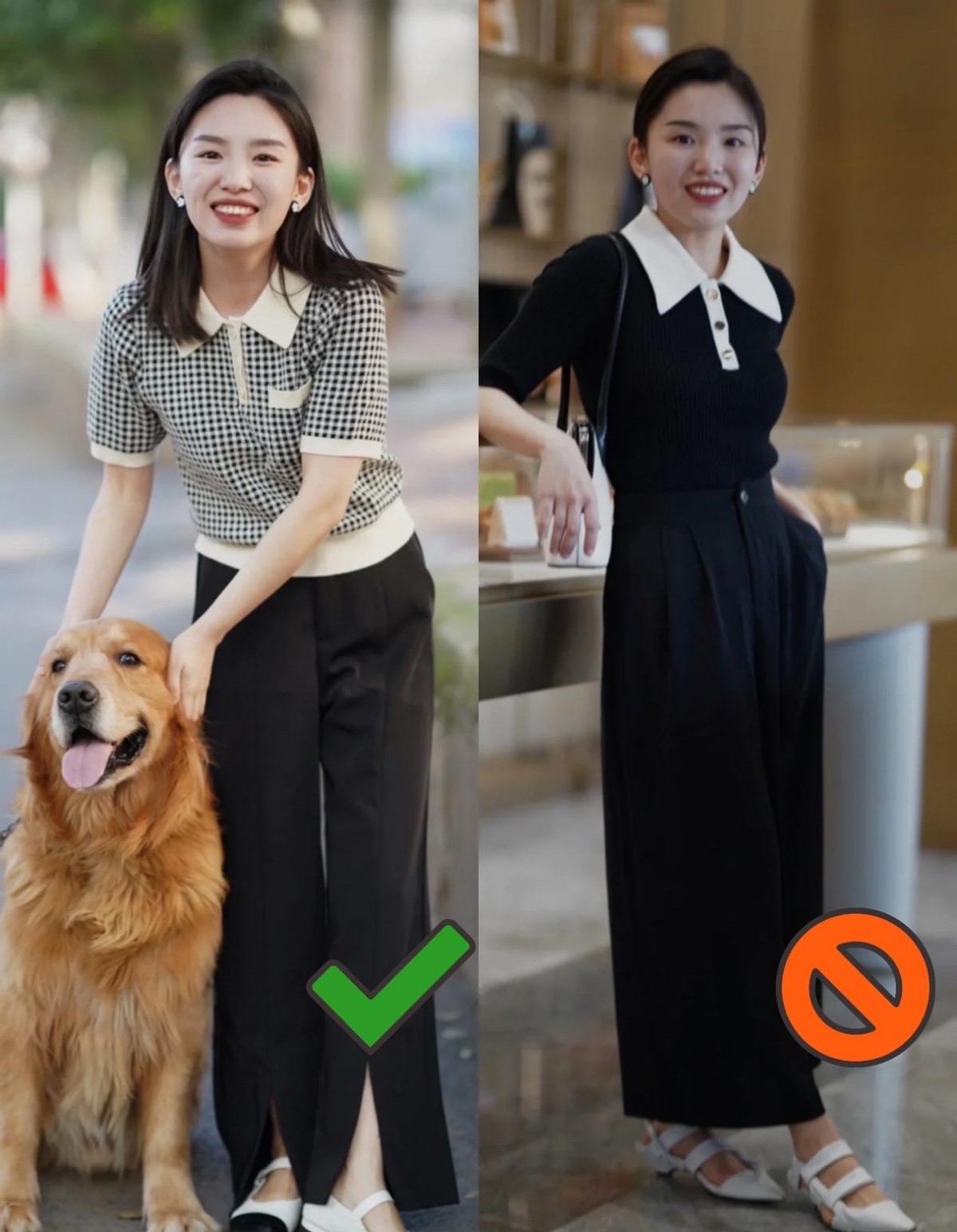 胖瘦和穿搭真的有关系吗?看完这几组对比图,你会有所启发