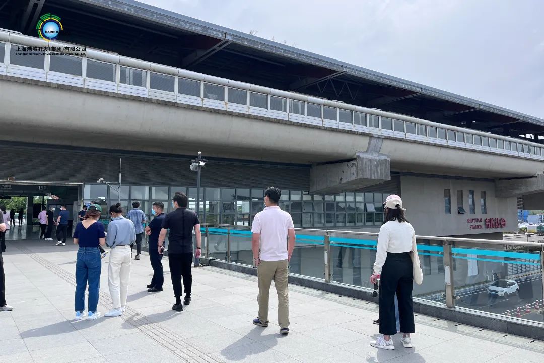 上海16号线书院站枢纽地区国际征集设计单位实地调研