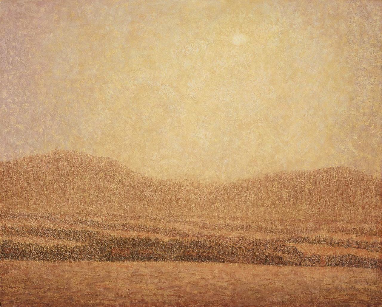 艺术评论|静穆闲适的世界——林国强的岩彩风景画赏析