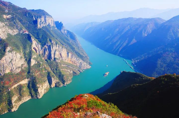 三峡景观形态的最美处