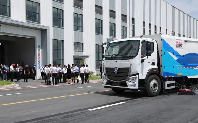 福田普罗科45台升级版环卫车成功交付江苏无锡