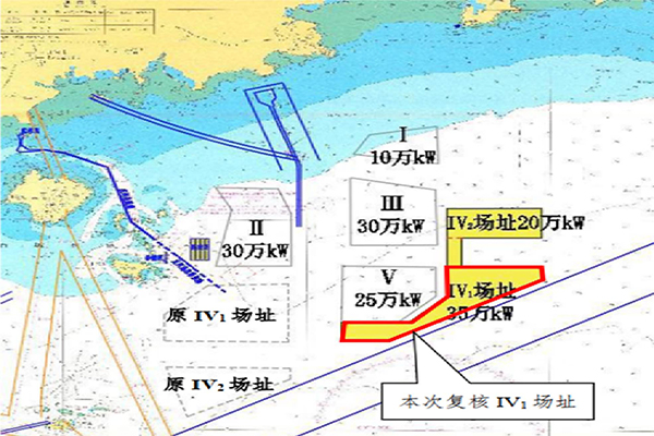 华能大连庄河海上风电场址IV1项目正式开工