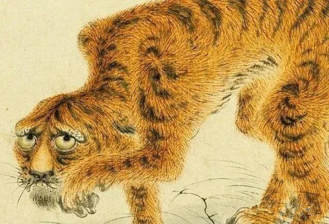 台北故宫的一幅怪画《峰虎图》,300多年来引发无数争议