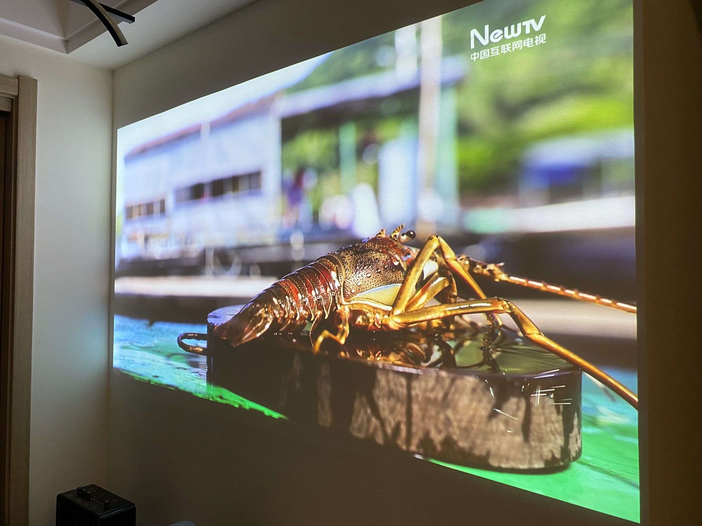 aoc k1智能投影:1300cvia亮度,投屏150寸,邻居直呼"太大了"