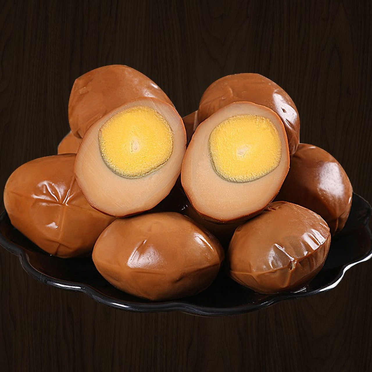 乡巴佬五香卤蛋  无需剥壳,吃起来q弹耐嚼  拿来吃饭下酒超赞泡面里面