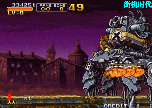 拉尔夫出现在《合金弹头1》,"机炮拳"让所有boss都变脆皮