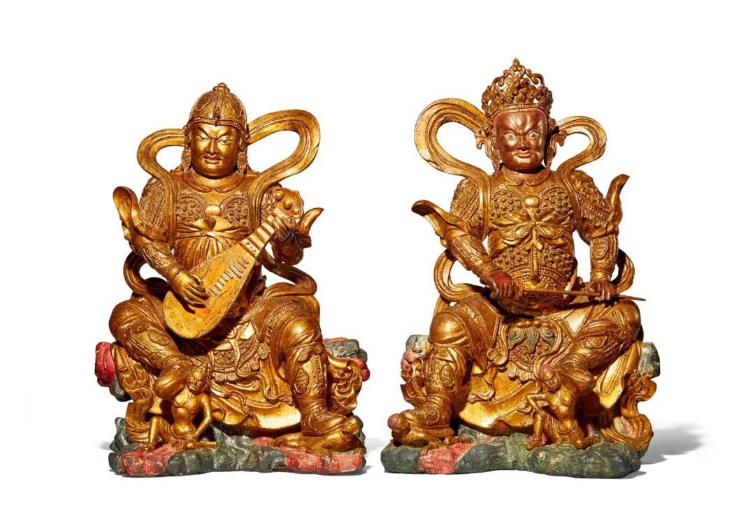 金甲善护 名闻四方——明代御制夹纻天王一对赏析