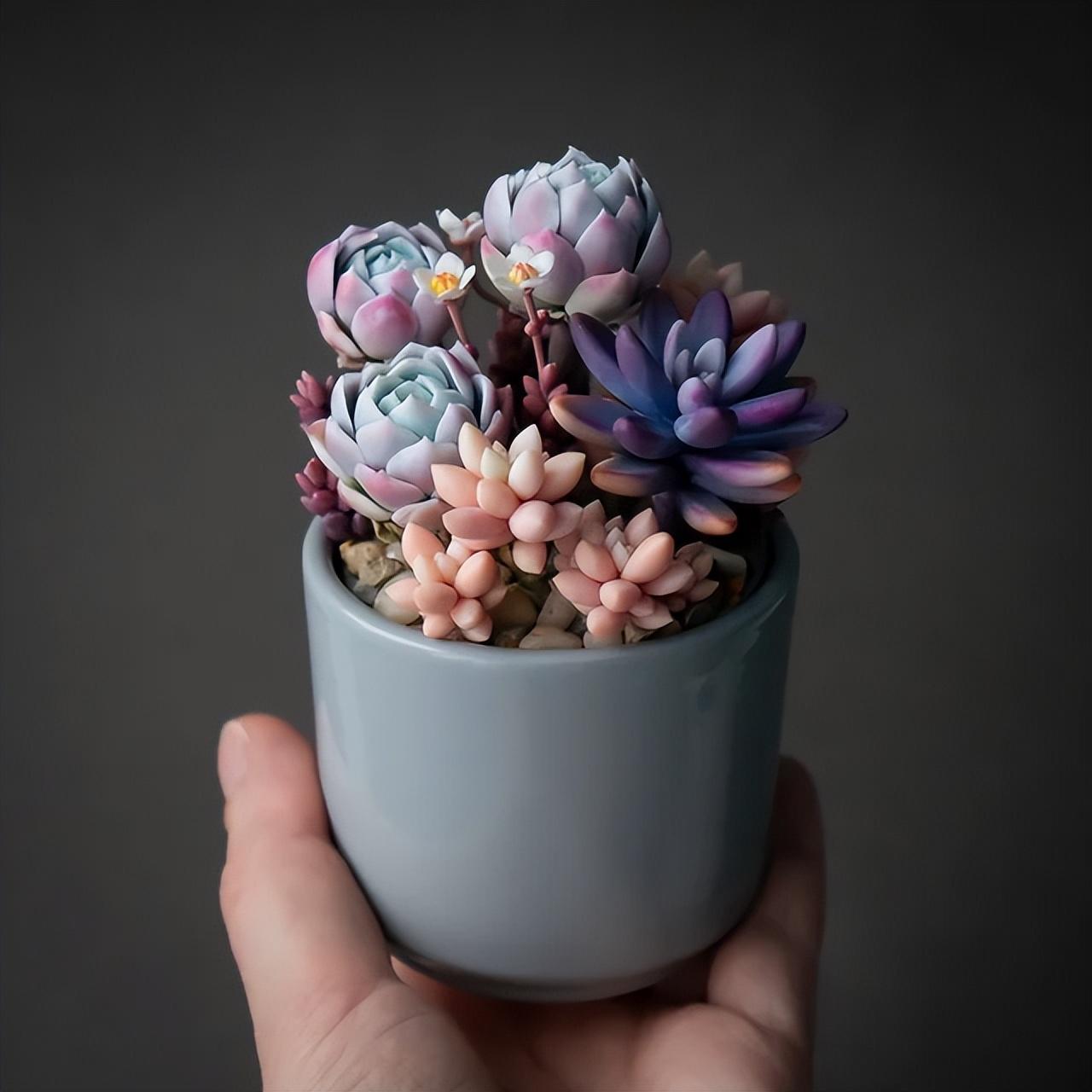 24张多肉植物照曝光,胖嘟嘟身姿惹人爱,尽显自然之美