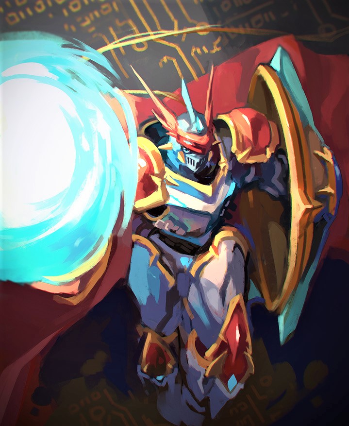 数码宝贝:拥有红色数码合金的3大究极体,红莲骑士兽x开挂加强