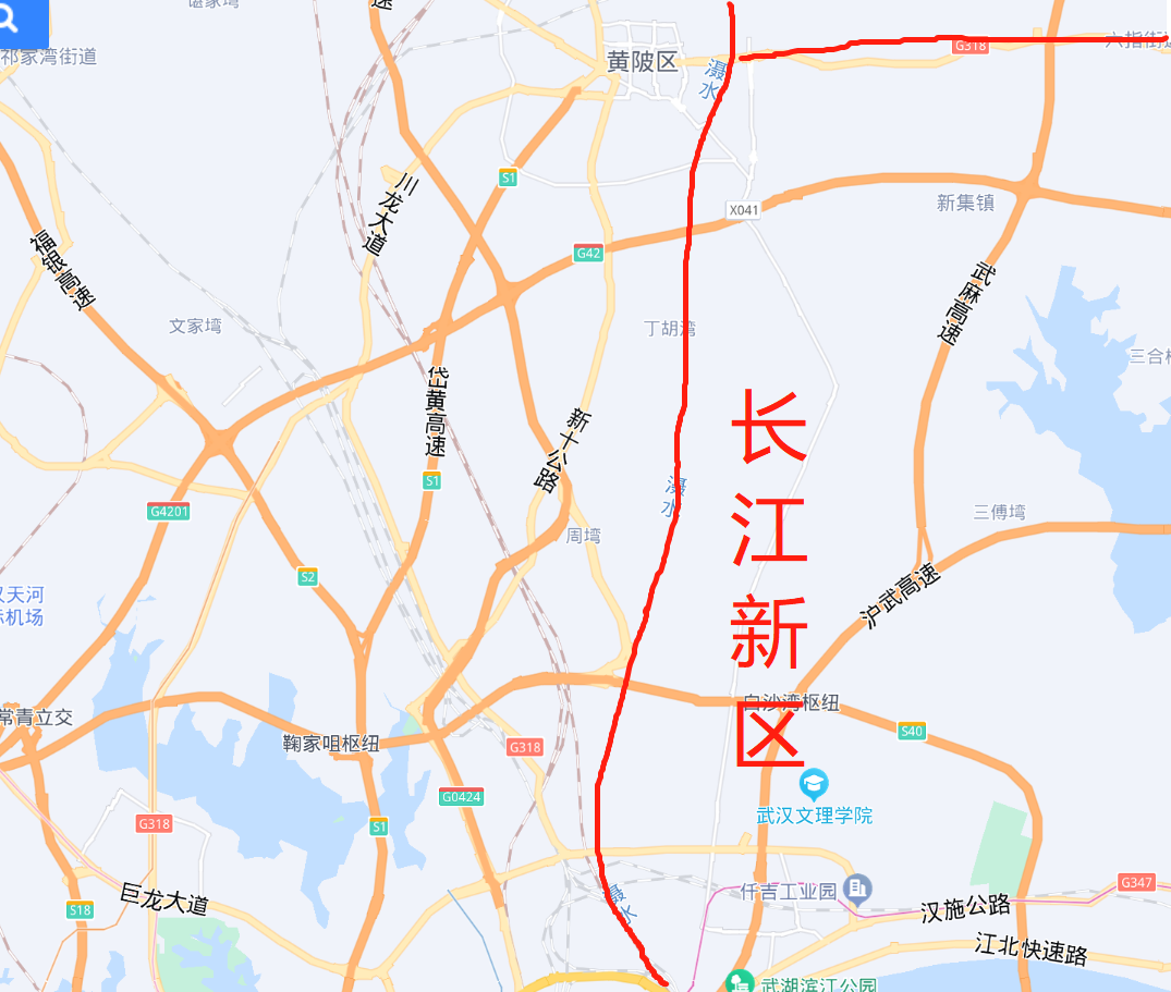 长江新城区域图片