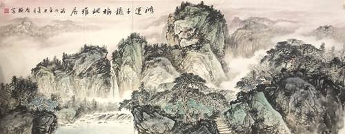 画家范广新:颇具升值潜力艺术家,当代诗画山水开拓者