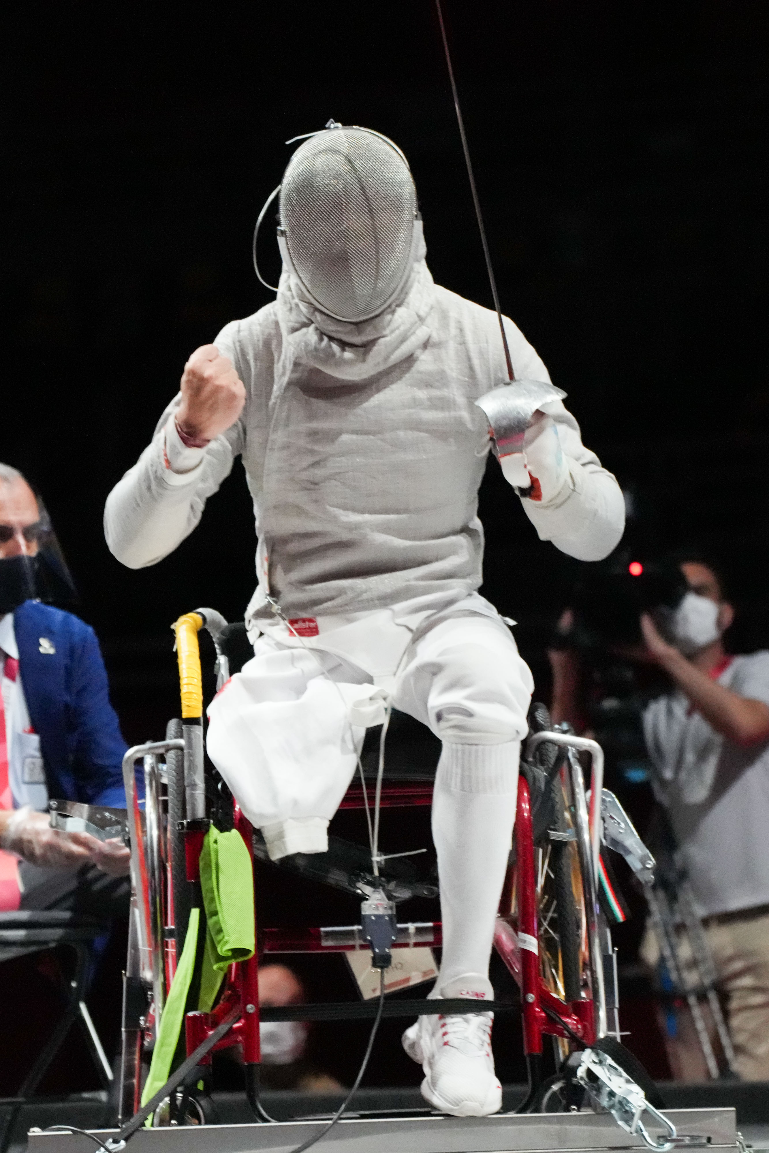 轮椅击剑——李豪为中国体育代表团夺得首金