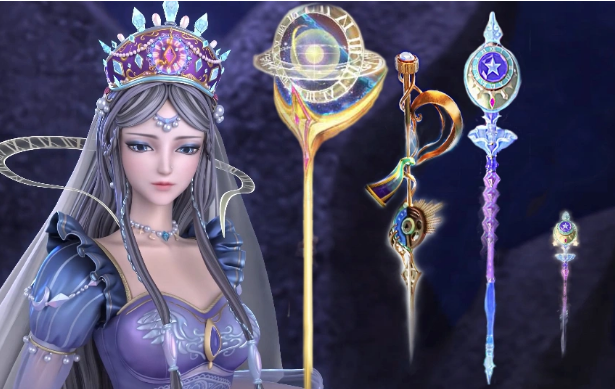 叶罗丽:仙子魔法杖对比,灵公主的最丑,时希的阵容最豪华