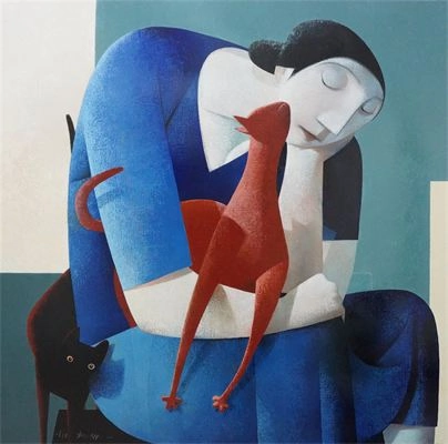 立体主义的诗意——荷兰国宝级画家peter harskamp作品欣赏