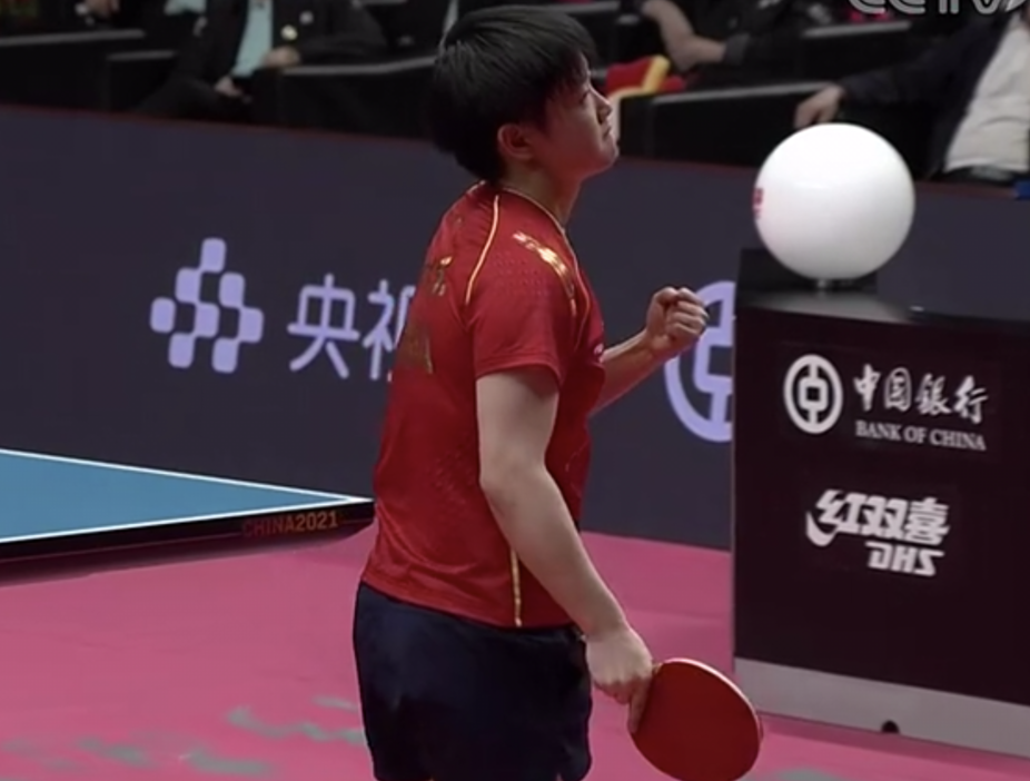 4-2!陈梦豪取冠军,连轰11-3,马琳振臂庆祝,莎莎4战全败心态崩