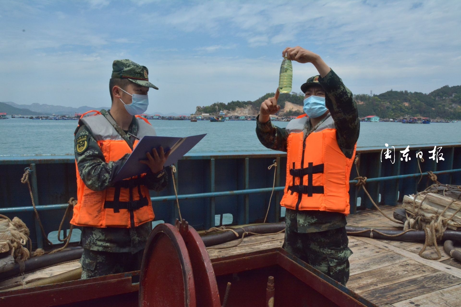 300吨!宁德海警凌晨缉拿"油耗子"