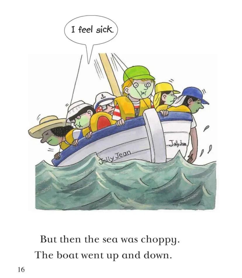 跟孩子一起读绘本《seasick》