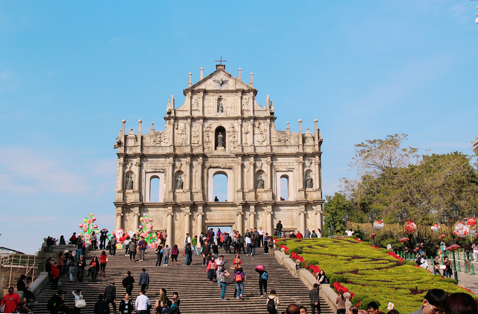 澳门的标志性建筑物是一堵墙?它背后的故事,很多人不知道