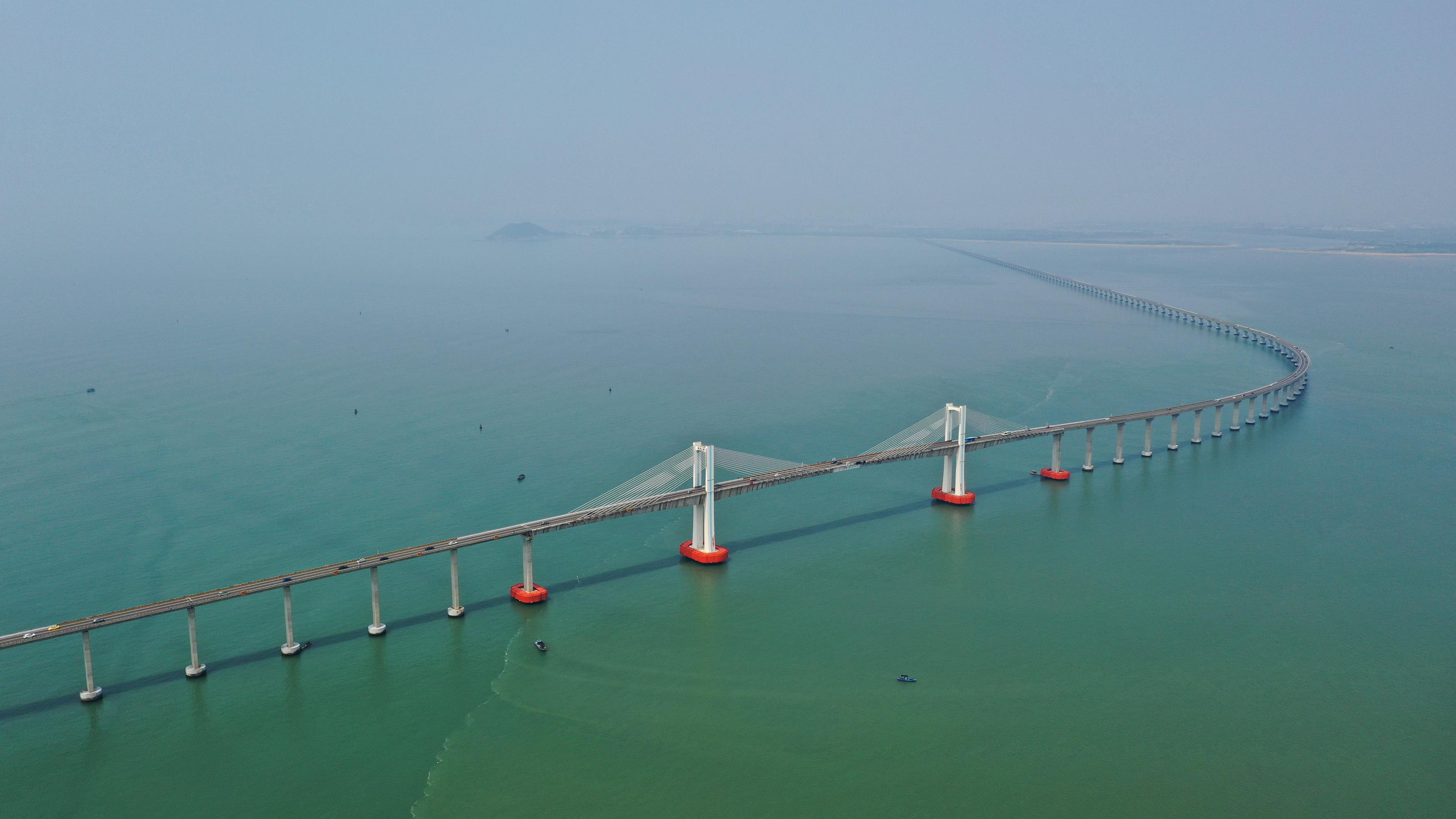 南澳大桥,一座超长跨海大桥,想去看看