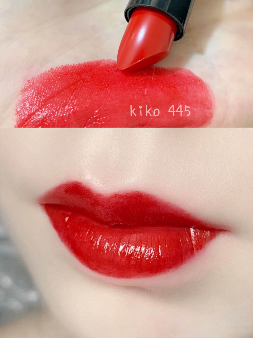 是心动的感觉 kiko 445 口红    入手了kiko4系中国定制色,色号445,蔓