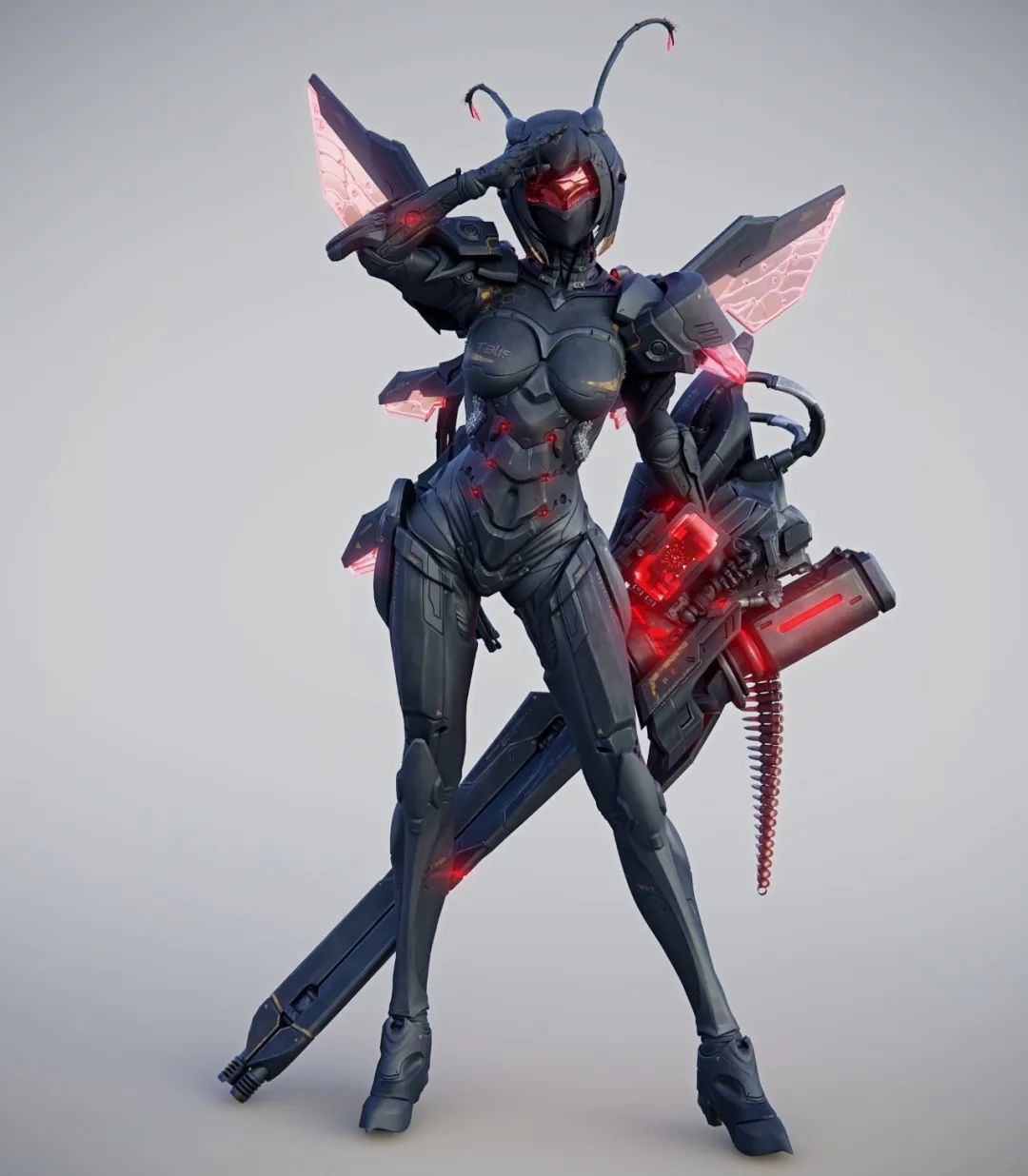 科幻类插画设计!机器人篇