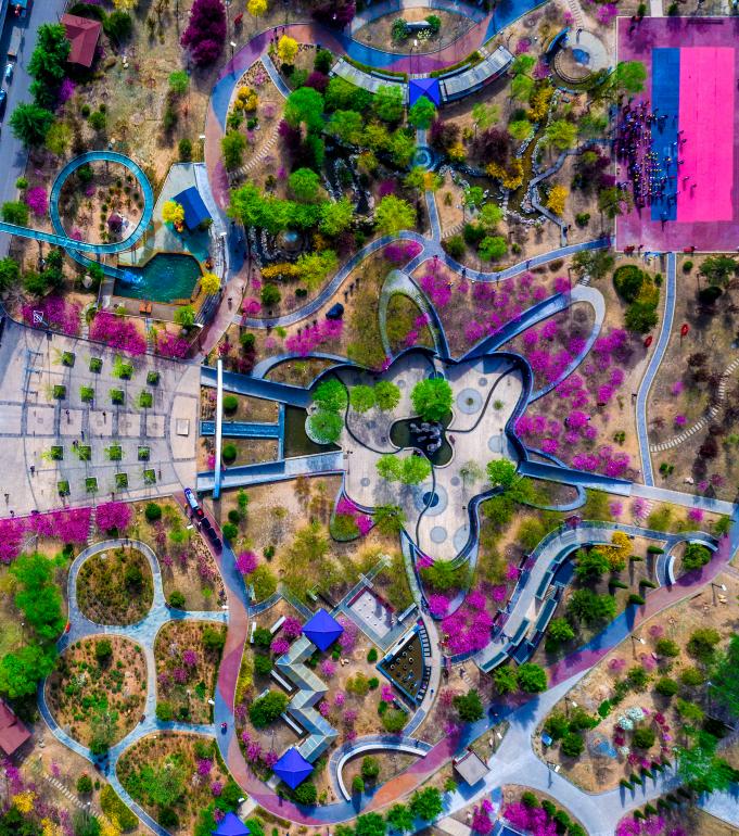 所有人 桃花笑春风,你的最新山西赏桃花地图已上线