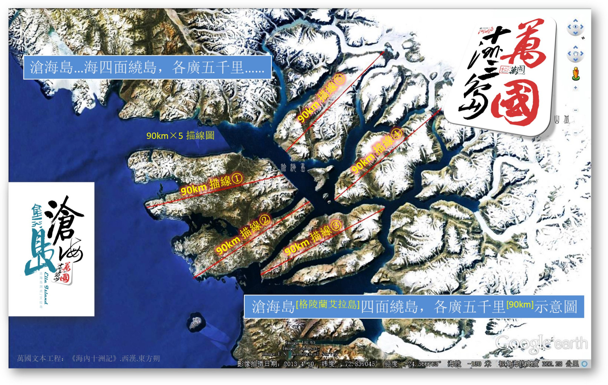 路带共同体·十洲三岛万国·沧海:沧海来天上,光明大地生
