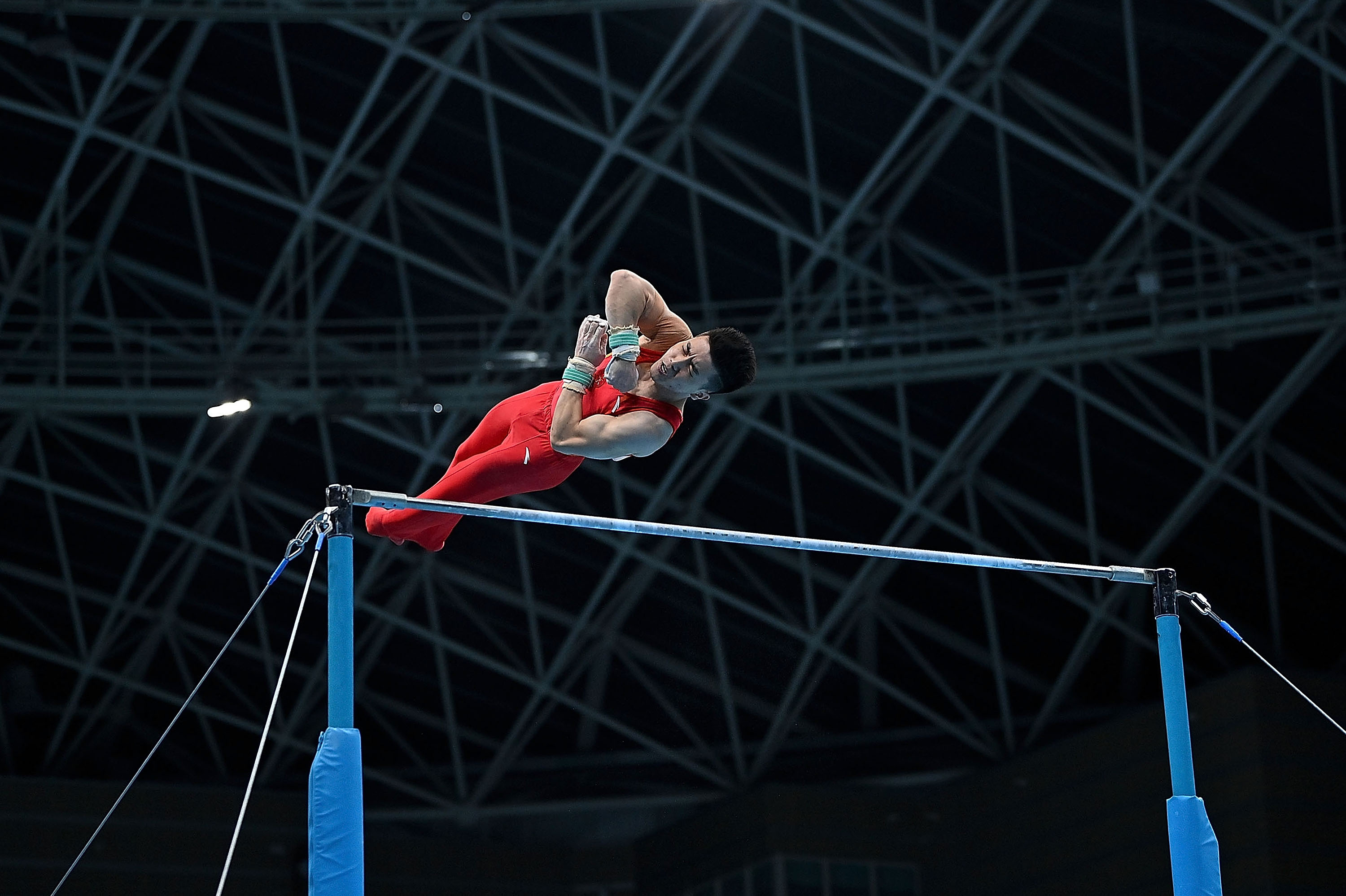 体操——男子单杠决赛赛况