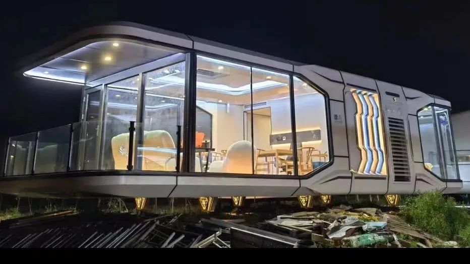 来自未来的太空舱民宿,颠覆传统酒店民宿.助力文旅景区民宿发展