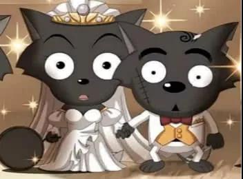 红太狼到底有多美?当她脱下红袍穿上婚纱后,网友:灰太狼真幸福