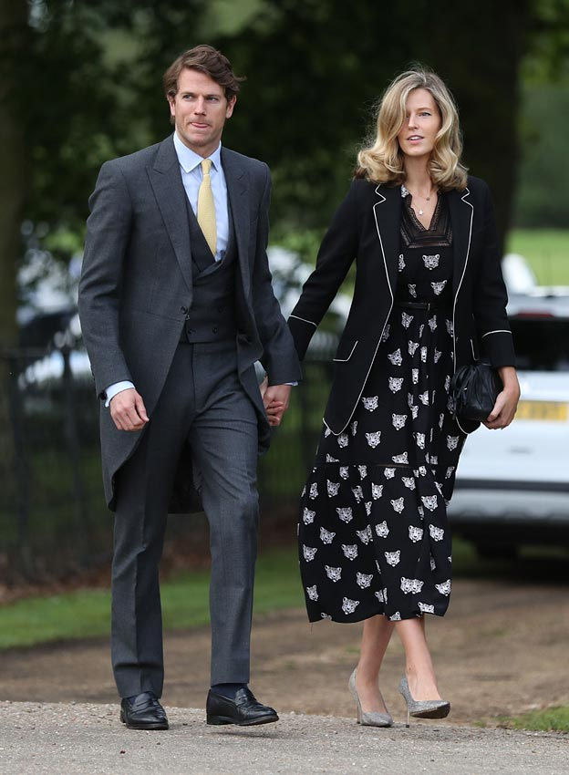 休·格罗夫纳和奥利维亚·亨特的婚礼:财富,血统和爱情的结合