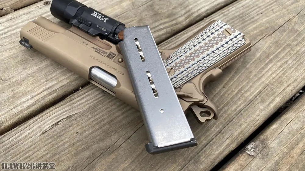评测:柯尔特m45a1海军陆战队手枪 15000枚弹药之后变成什么样?