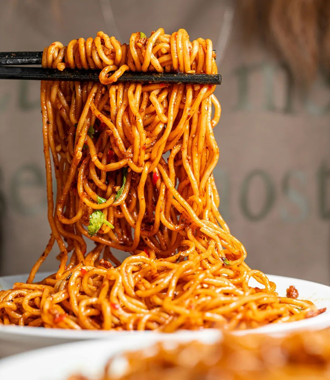 宜宾燃面,这家店做的相当地道,麻辣鲜香口感顺滑,据说点评第一