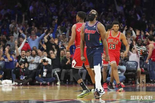 逆转大胜恩比德4314德罗赞17中6哈登创纪录nba变天了