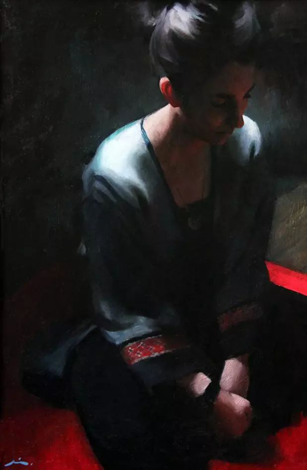 别样的女人︱美国女画家mia.bergeron人物油画欣赏