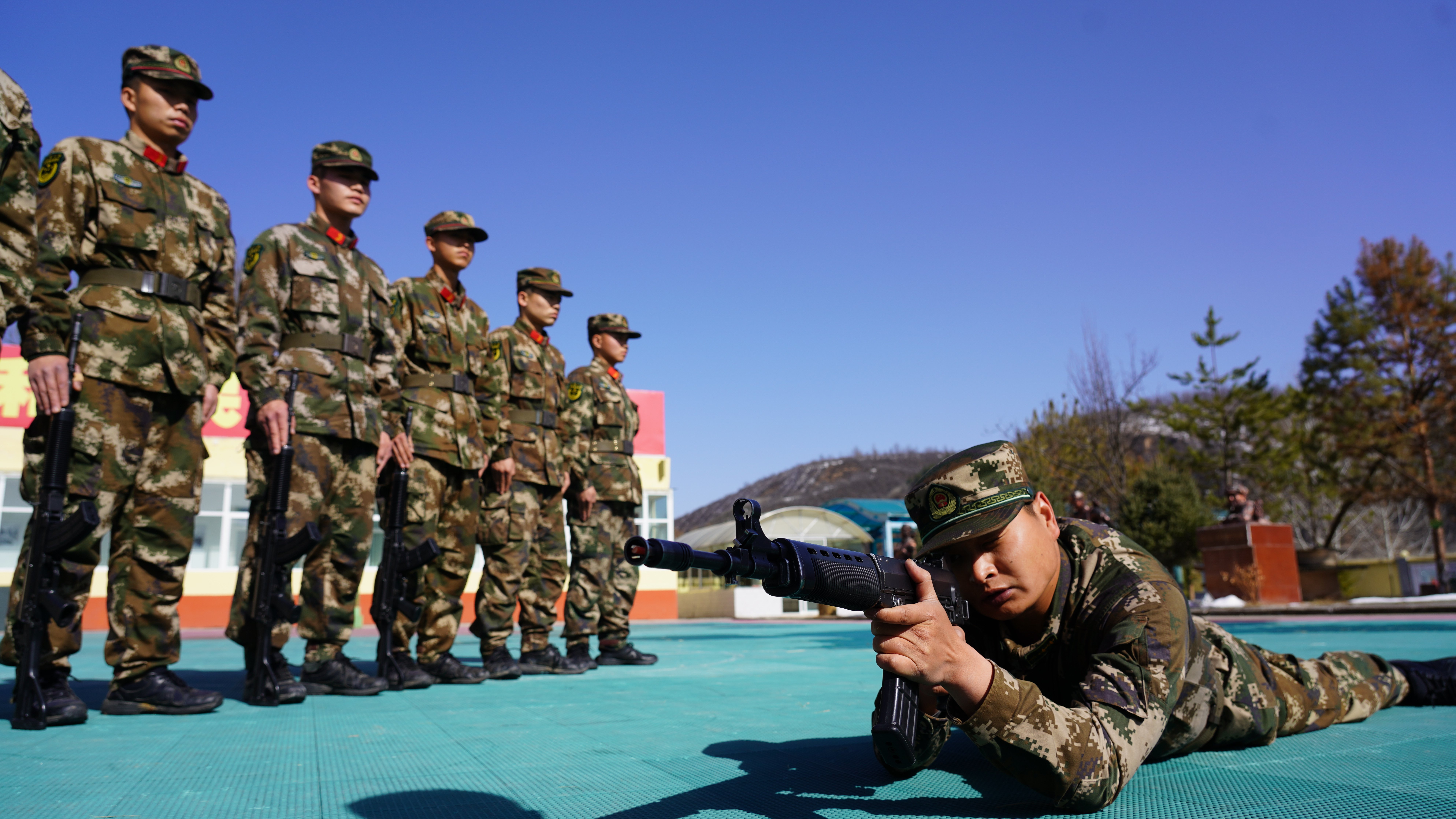 續寫奮鬥強軍新篇章——記武警陝西總隊延安支隊執勤一中隊