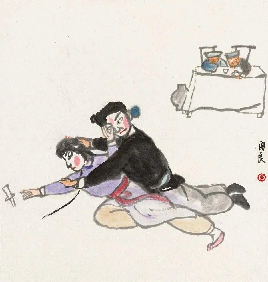 名家丨关良:画小境界深