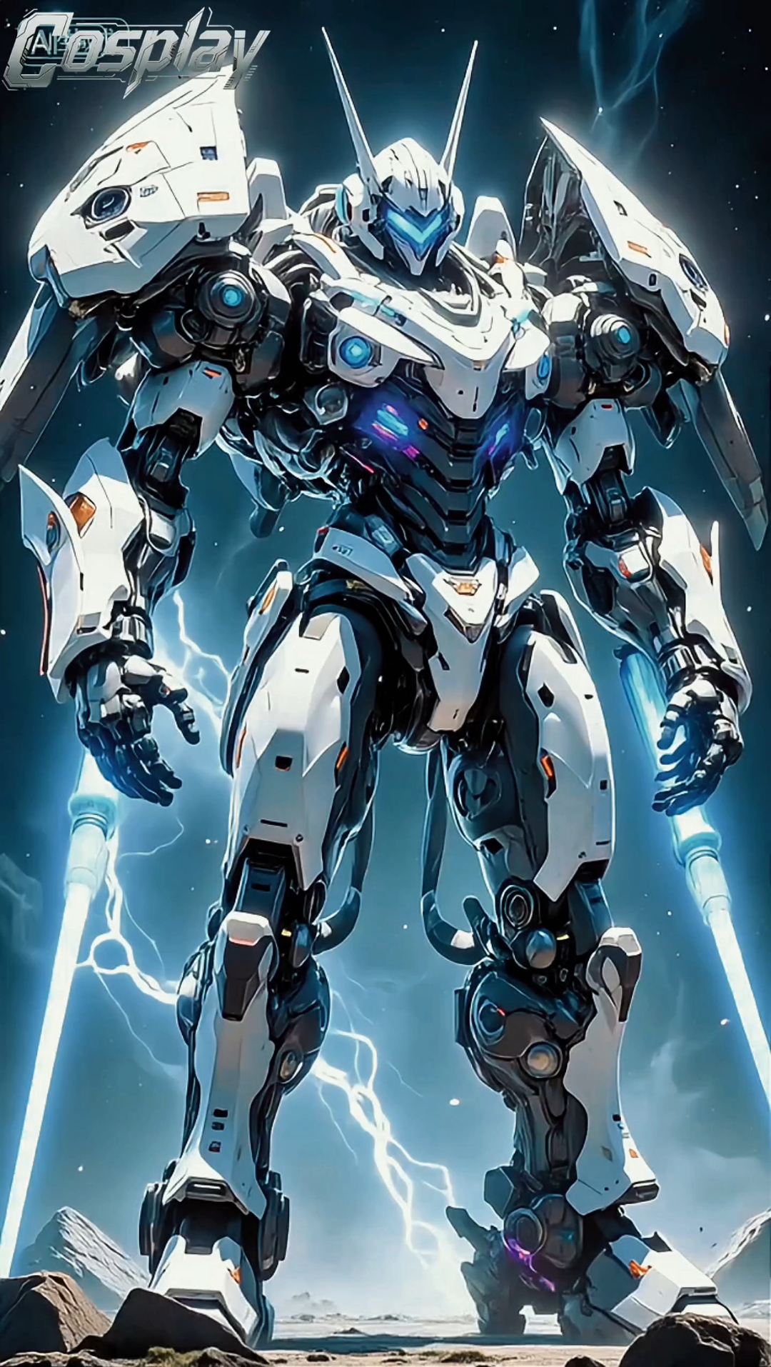 这款科幻机甲的设计绝了,细节拉满