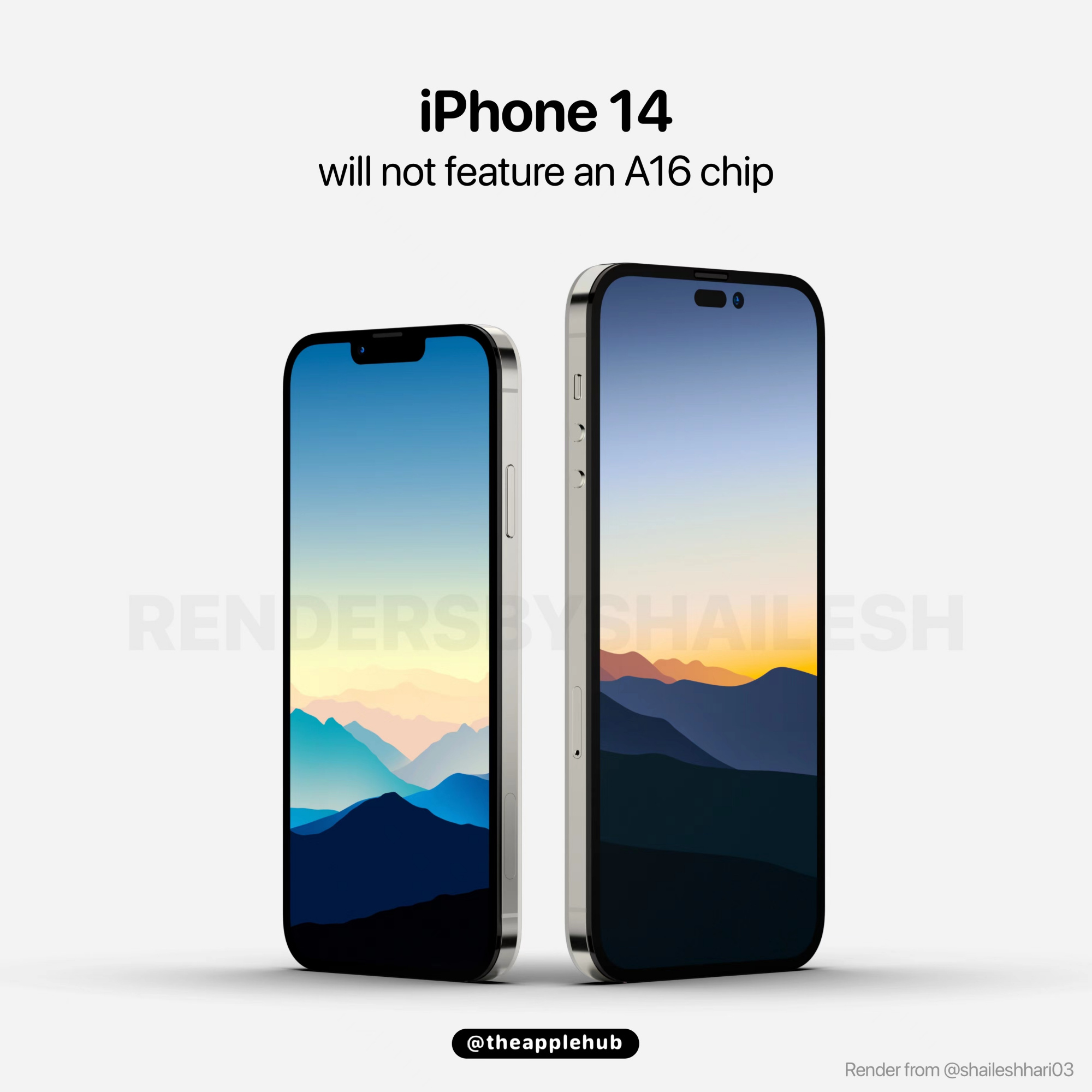 iphone14曝光,蘋果終於擠牙膏了,處理器和iphone13一樣