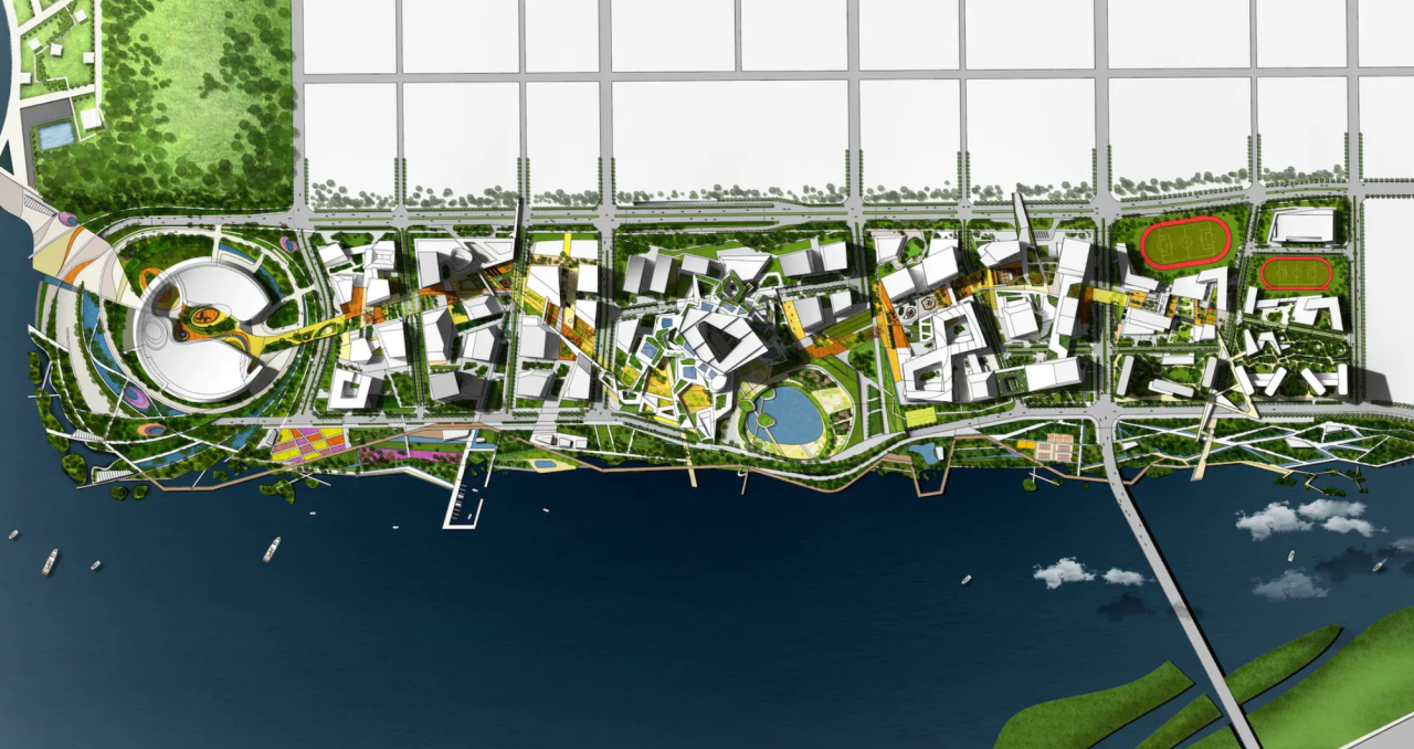 腾讯演进:从自建大楼到"企鹅岛"总部,办公建筑的创新与设计