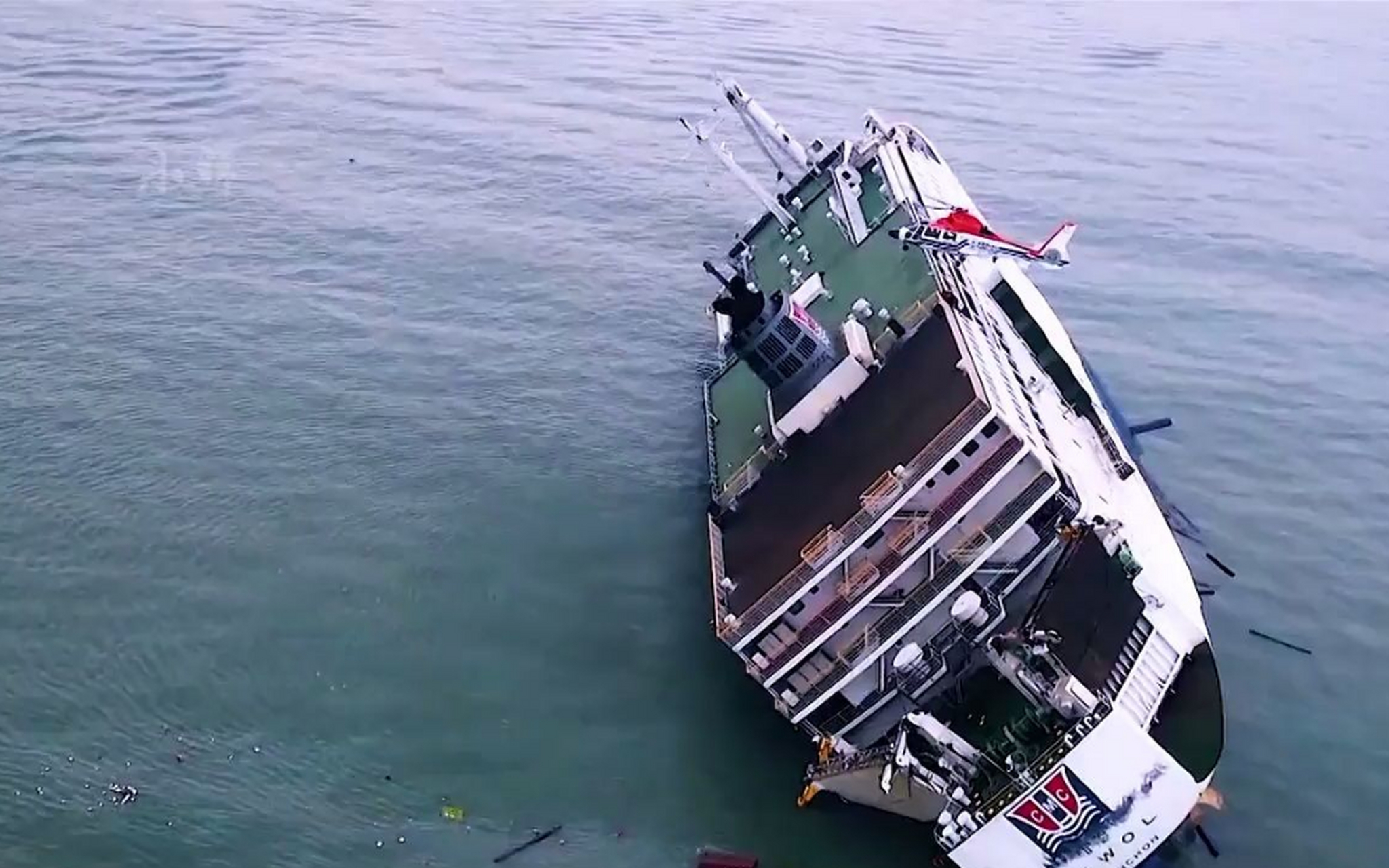 2014年4月16日,"世越号"下沉,这在韩国人的心中留下了一道深刻的痕迹