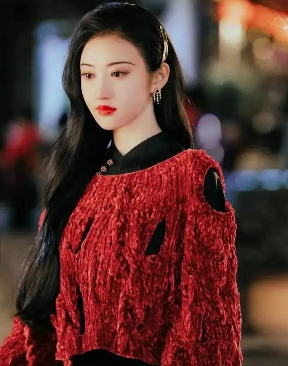 金秋图文动态创作节# "天生富贵相"的女明星之景甜  她的眼睛大又亮