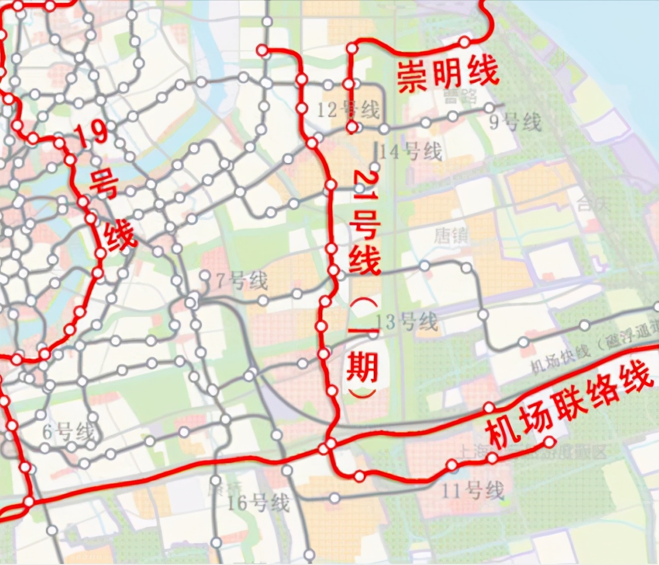 上海地铁21号线路图图片