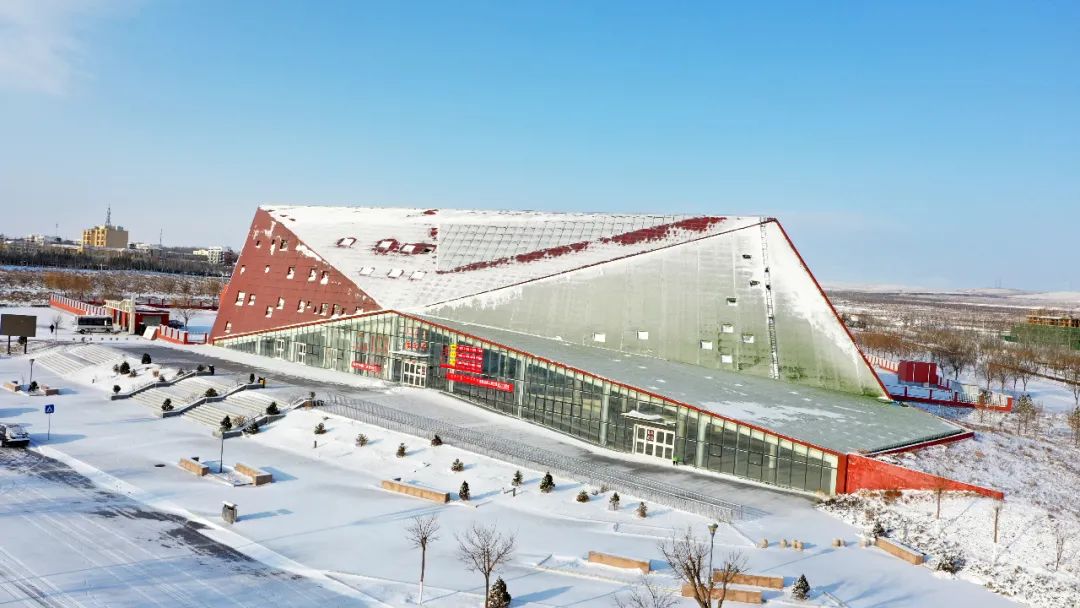 初雪过后的乌兰镇!